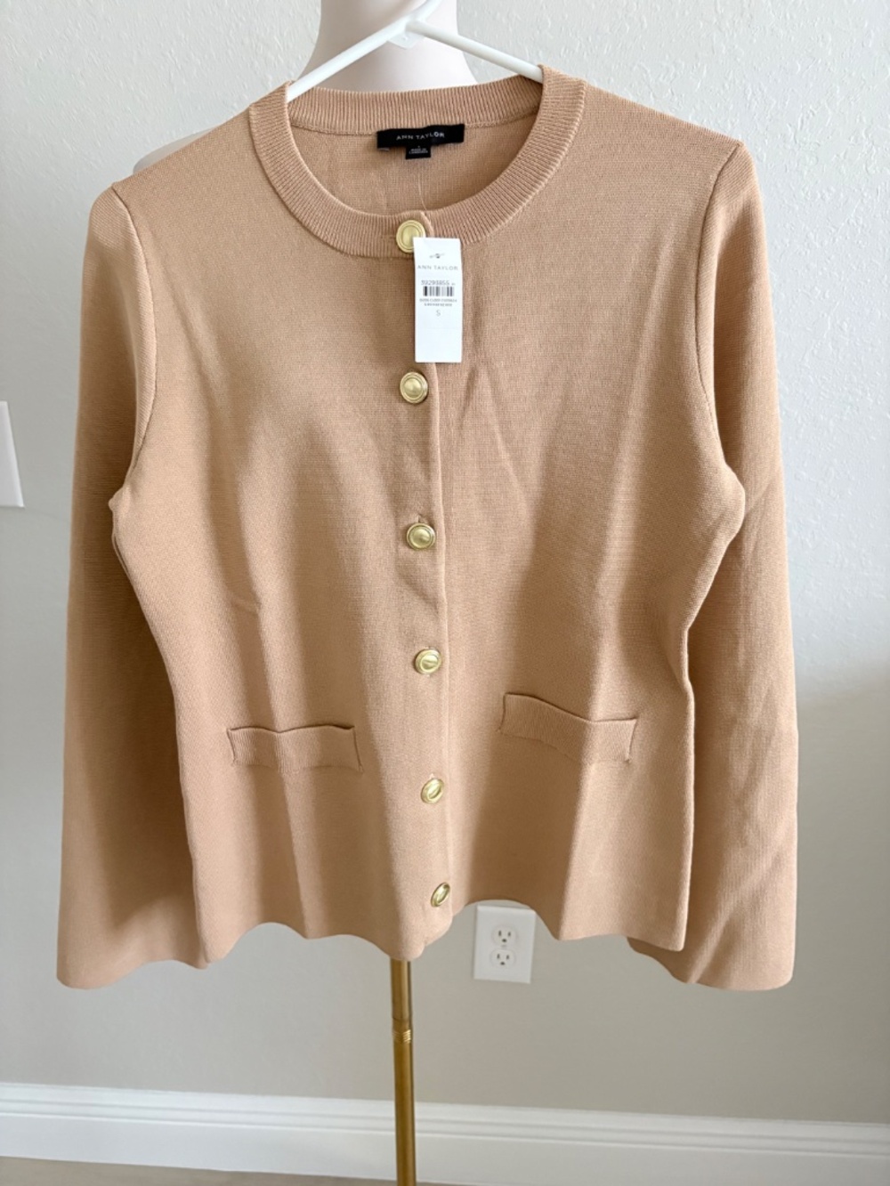 NWT Ann Taylor Flare Sleeve Cardigan - Picture 5 of 5